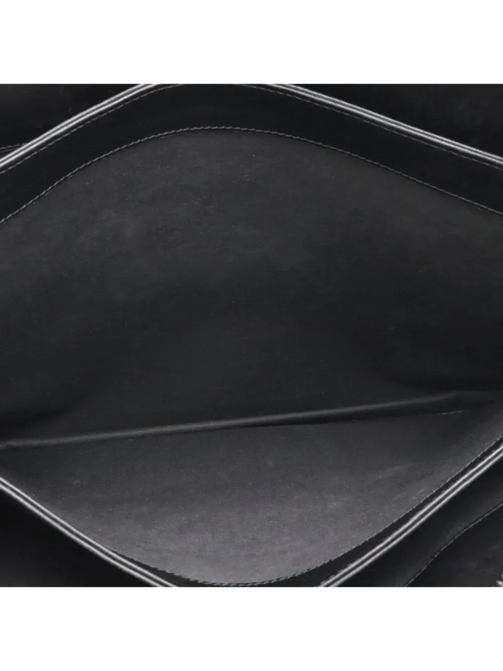 Bottega Veneta Intrecciato Business Briefcase Documents Purse Leather Black